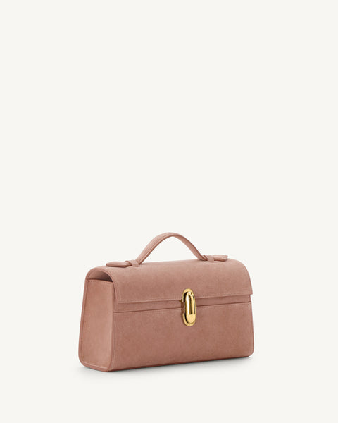 Symmetry Pochette In Suede