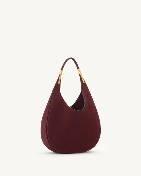 The Small Florence Hobo In Suede