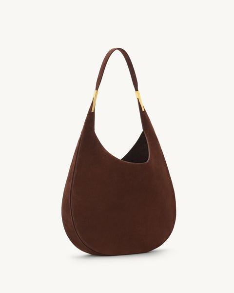The Florence Hobo In Suede