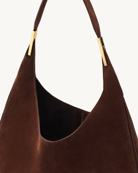 The Florence Hobo In Suede