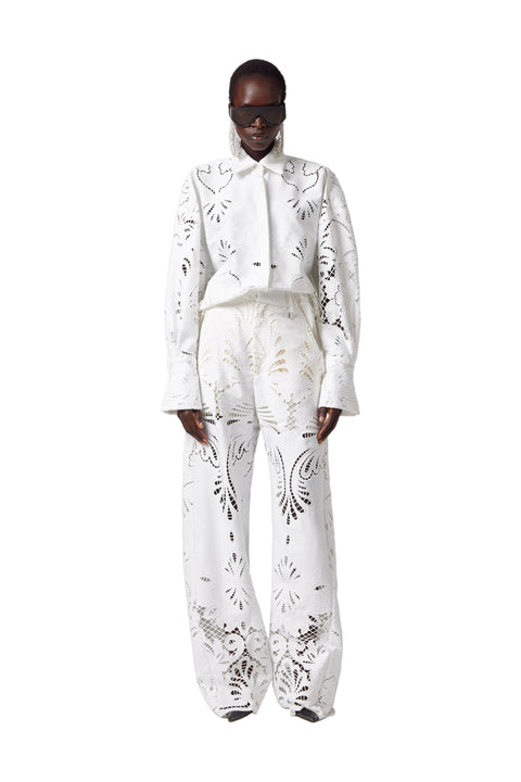 Anglaise Broderie Trousers