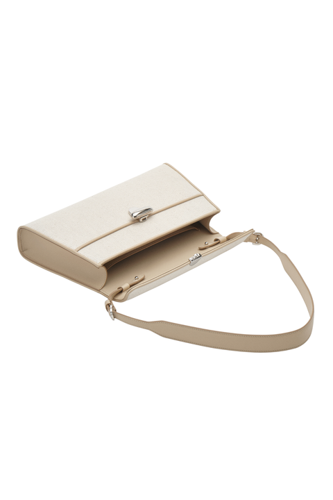 Symmetry Shoulder Bag In Canvas