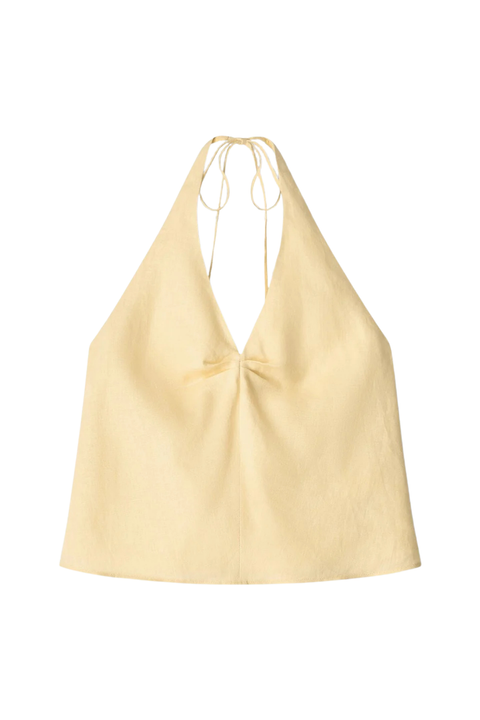Corso Linen Top Butter