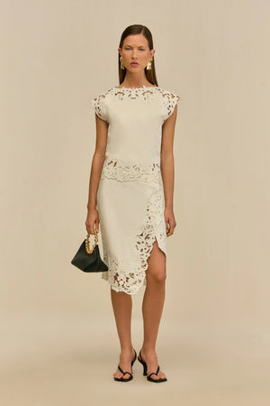 Shaya Skirt Off White