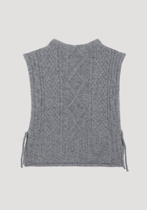 Alpaca Blend Cable Vest