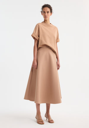 Voluminous A-Line Skirt