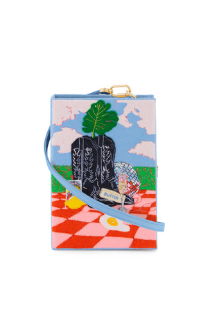 Cowboy Joy Strapped Book Clutch