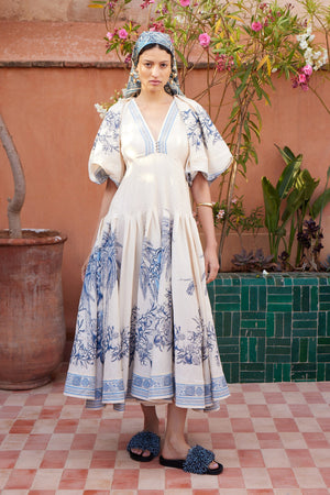 Villa Romantica Corset Midi Dress