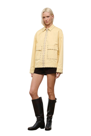 Clarke Jacket Butter Studs