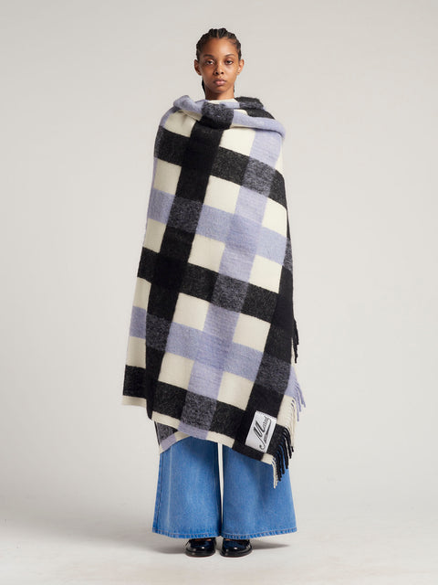 Oversized Check Throw