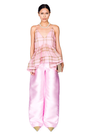 Mikado Boyfriend Style Trousers