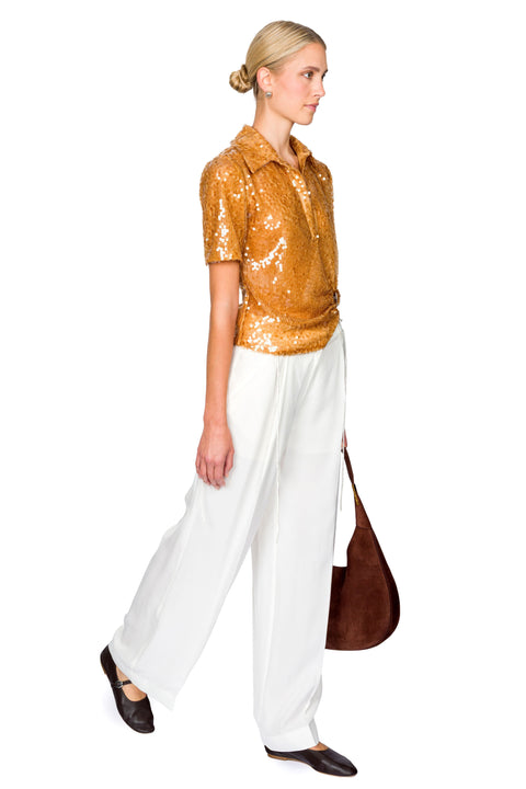 Illuminate Sequin Polo