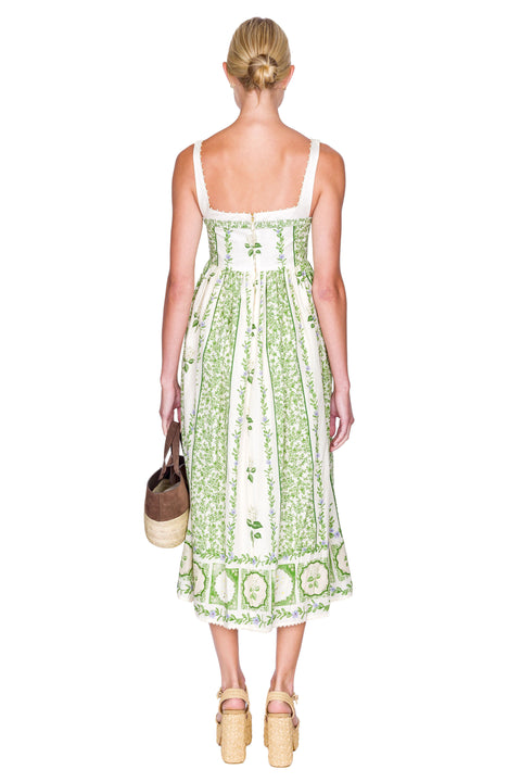 Barbara Wild Midi Dress