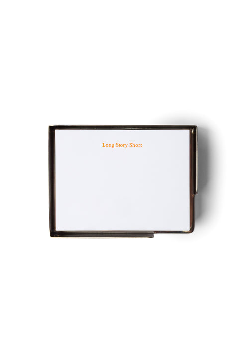 "Long Story Short" Memo Box