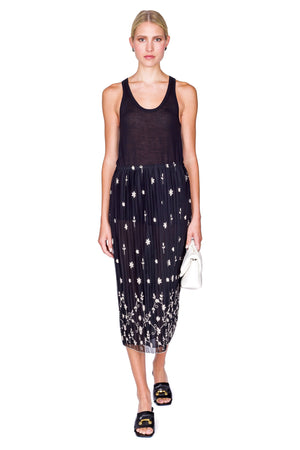 Floral Tulle Skirt
