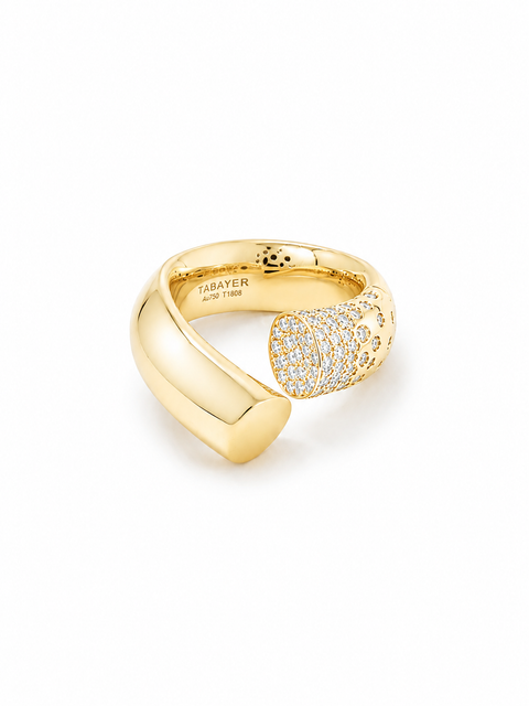 Oera Ring Pave With Diamonds Large Version
