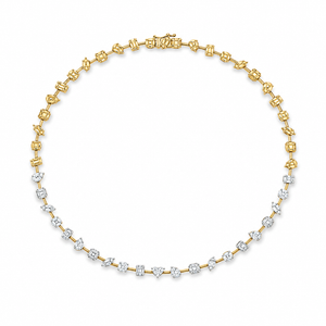 Le Cercle Floating Illusion Diamond Necklace