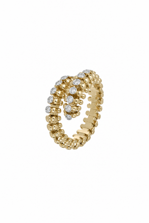 Bubbles Mini Me Contrarié Yellow Gold Ring