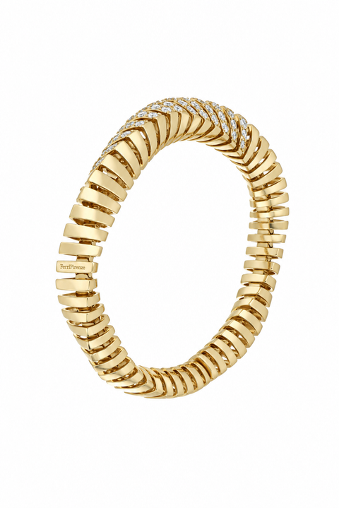 Crescendo Small Yellow Gold Bracelet