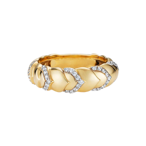 Cobra Stackable Diamond Ring