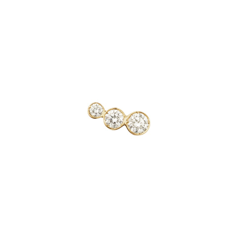 Croissant Trois Earring