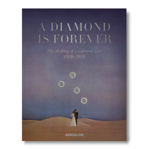 Front cover of coffee table book titled "A Diamond is Forever, The Making of a Cultural Icon"