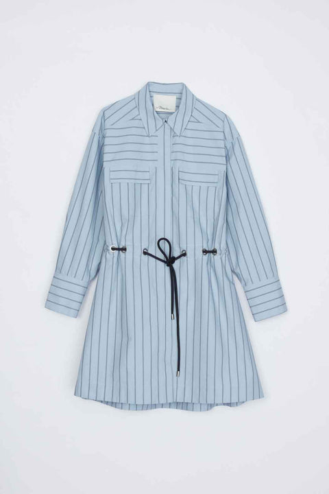 Long Sleeve Belted Dress