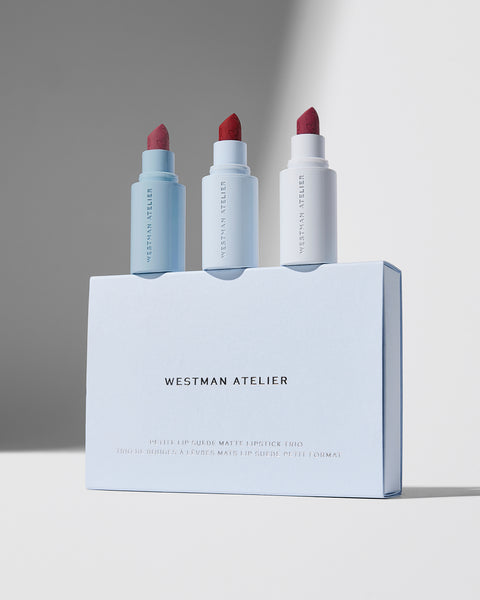 Petite Lip Suede Matte Lipstick Trio Holiday 2025