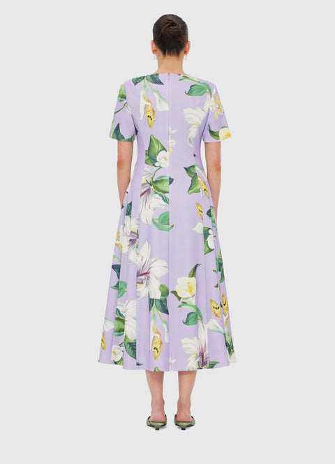 Caroline Short Sleeve Midi Dress