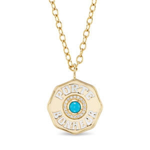 Large PB Charm Turquoise