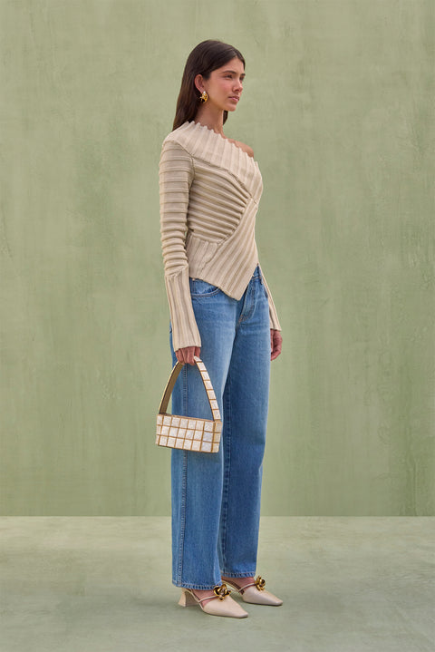 Jaidan Knit Top Beach