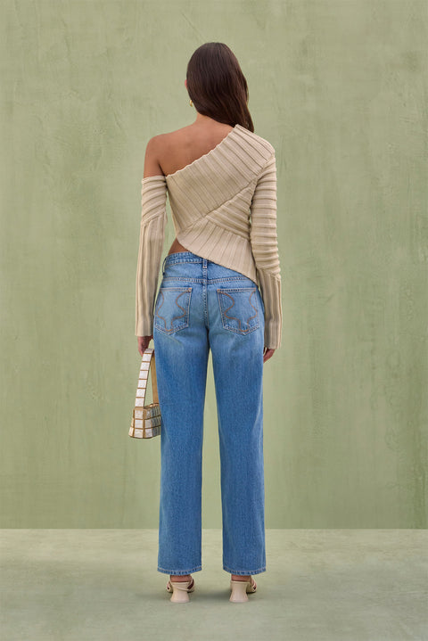 Jaidan Knit Top Beach