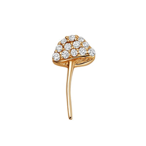 Diamond Mushroom Charm