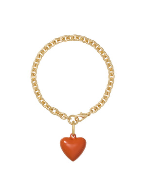 The Mini Puffy Heart Bracelet