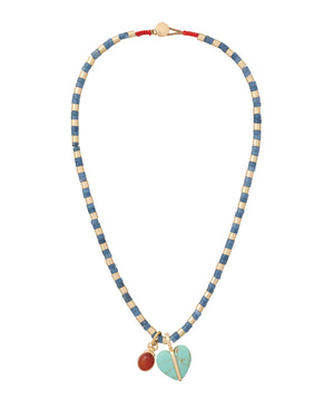 The Semi Precious Heishi Necklace