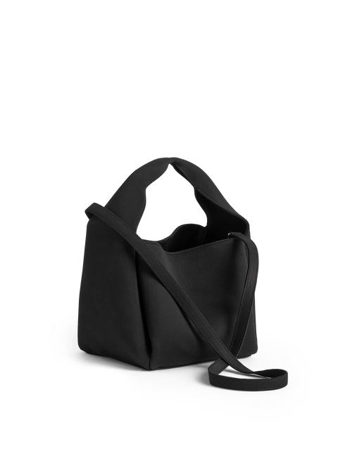 Petite Satin Bucket Bag
