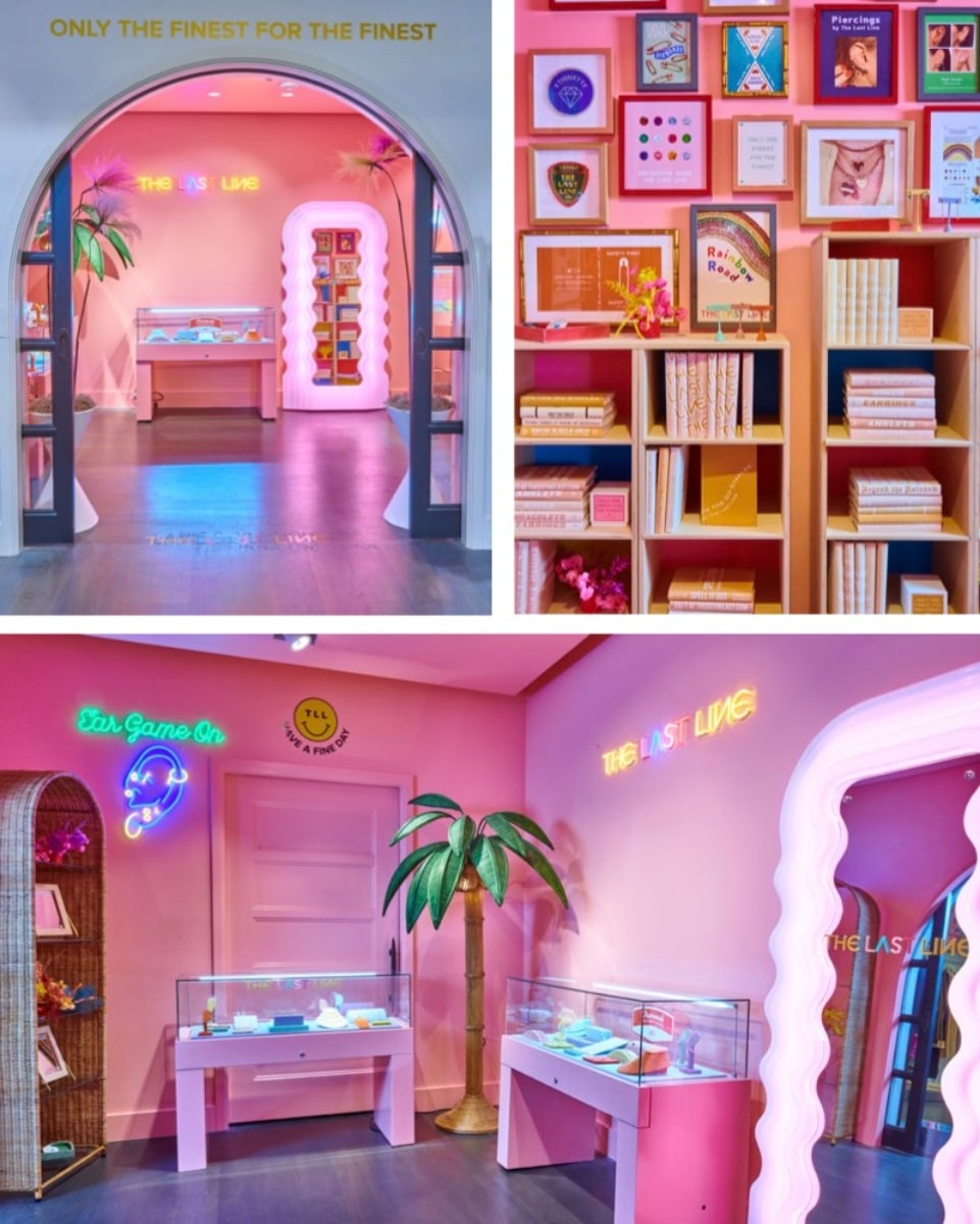 The Last Line Pop Up Shop photo collage