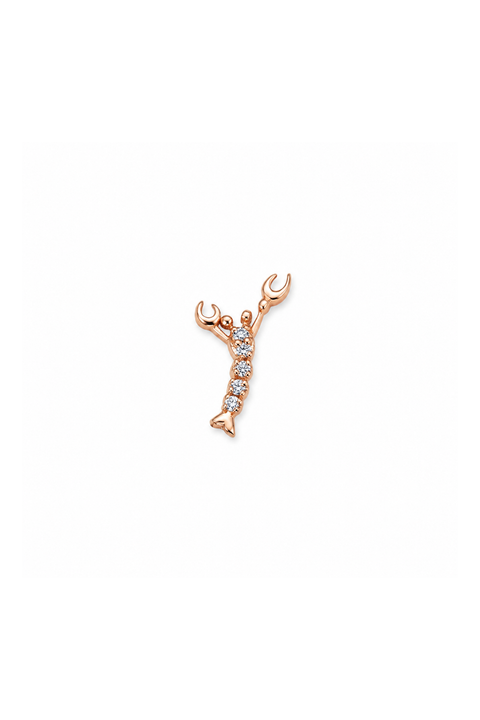 Diamond Lobster Charm