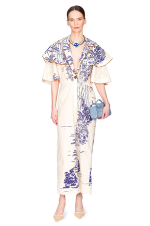 Paper Flower Trenchcoat