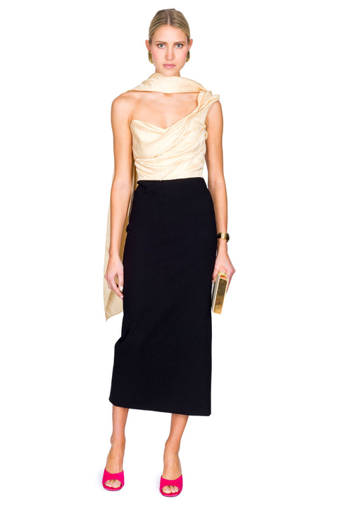 Burbling Stream Scarf Dress