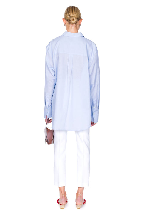 Long Sleeve Oversized Summer Shirt