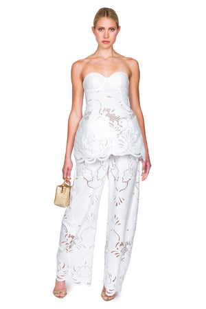 Anglaise Broderie Trousers