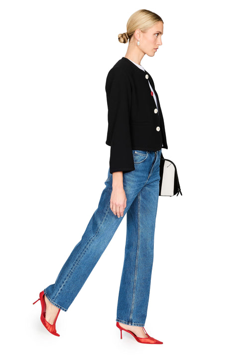 Flower Button Cora Jacket