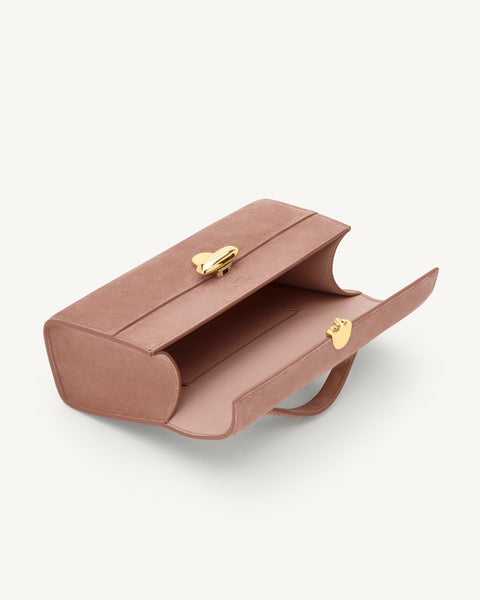 Symmetry Pochette In Suede