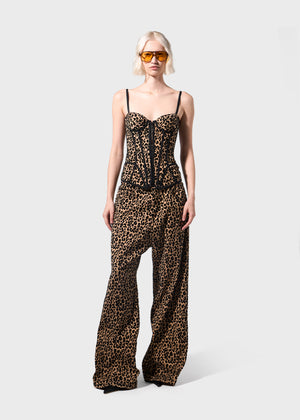 Leopard Print Trousers