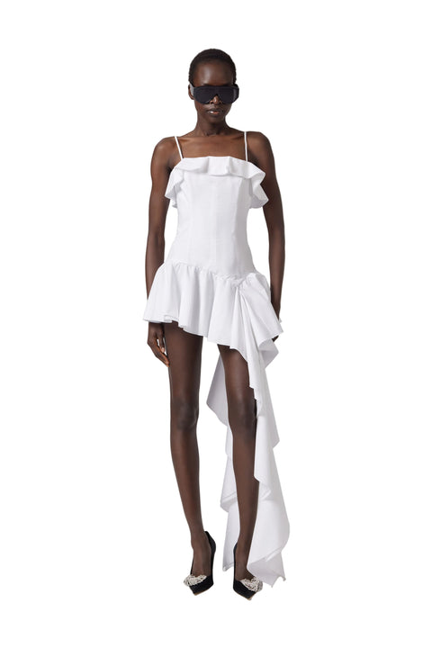 Mini Dress with Ruffle Detail