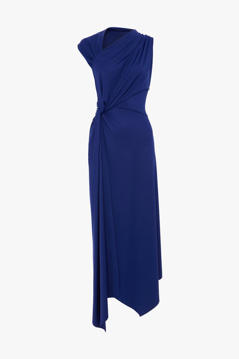Asymmetric Midi Dress