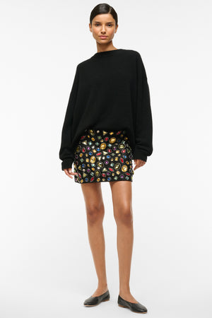 Supernova Skirt Black Celestial