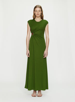 Mineral Stone Ruched Tank Dress