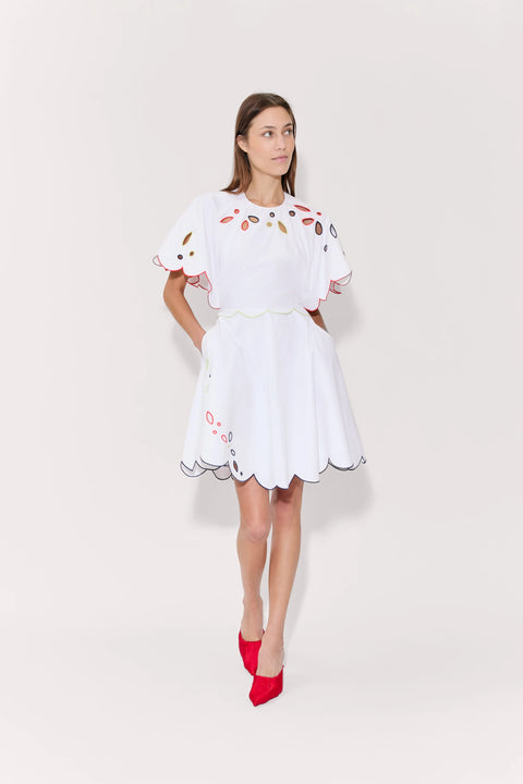 Scalloped Buttercup Dress